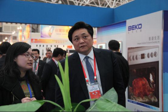 常州副市长亲临国际进口博览会 感谢BEKO家电来华投资